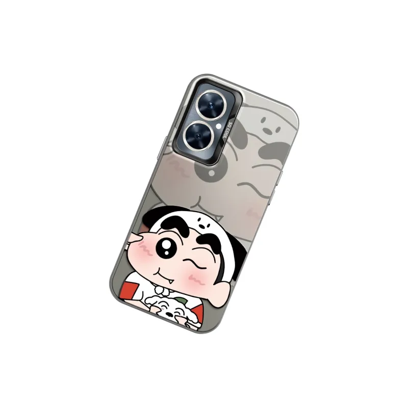 YICAIJIA Matte Material Pinched Cheeks Newborn H Phone Cases Compatibility With MVMOM 20/30 Trendy And Cool-1