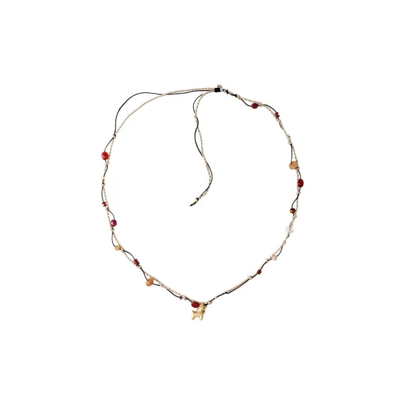 MUYANG Copper Alloy Necklaces Women's-0