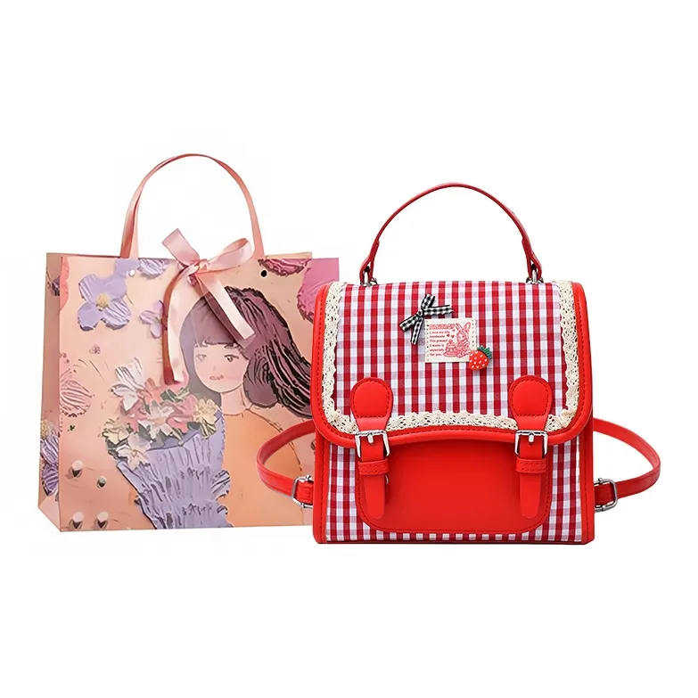 PARK DANCE PU Backpack Women's Multicolor-6