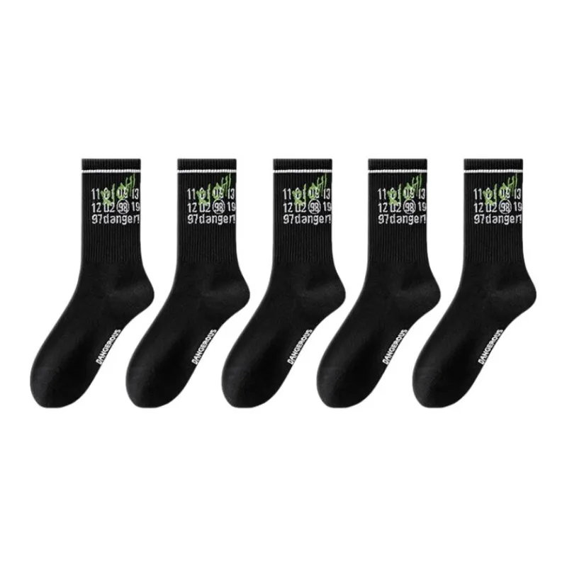 ROBINHOOD Mid Calf Socks Men's 5 Pack-1