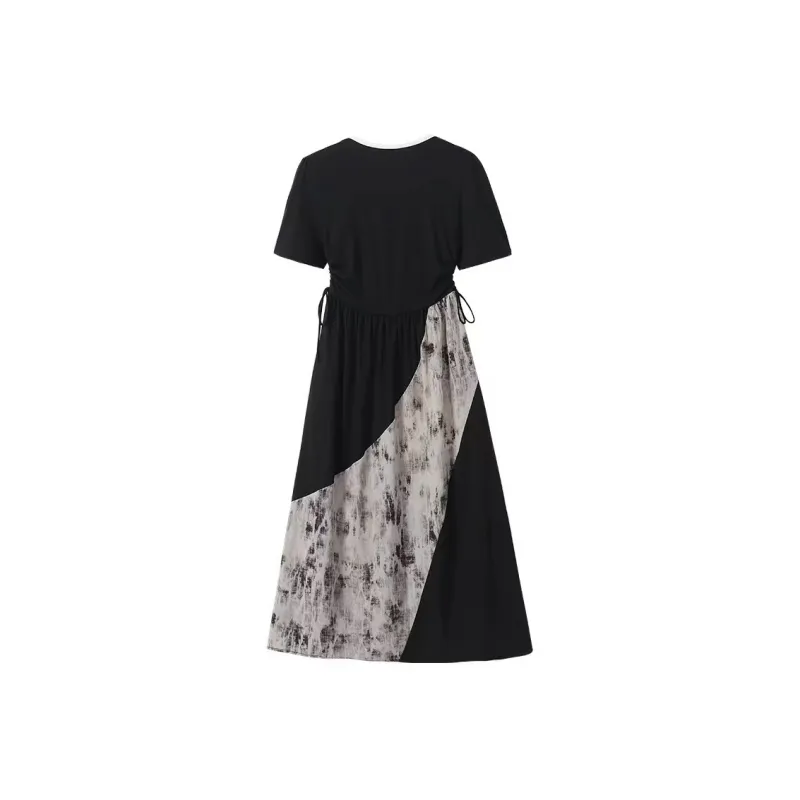 Mu Xiao Xin Short Sleeved Dress Women's-1
