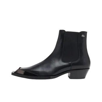 DIESEL D Tona Ch Short Chelsea Boots 3cm Men's Black