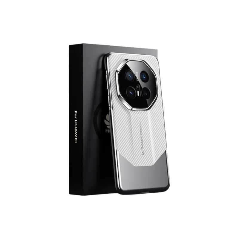 Record Star Carbon Fiber+PC Material Impact Resistant Phone Cases Compatibility With Huawei Mate 70 Business Formal-7