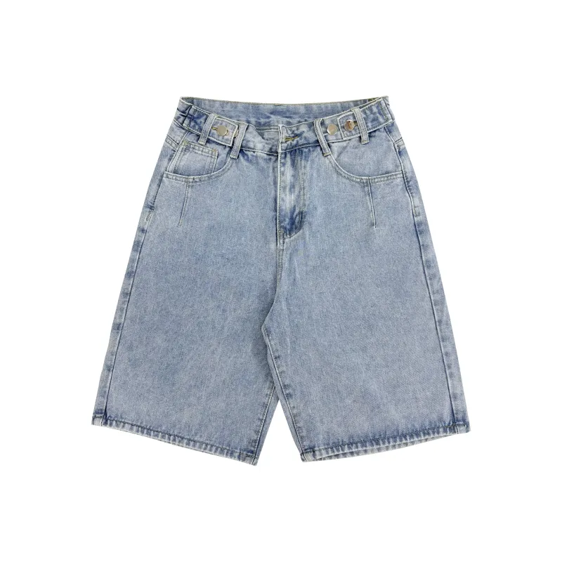 Honey Denim Shorts Women's Light Blue-0