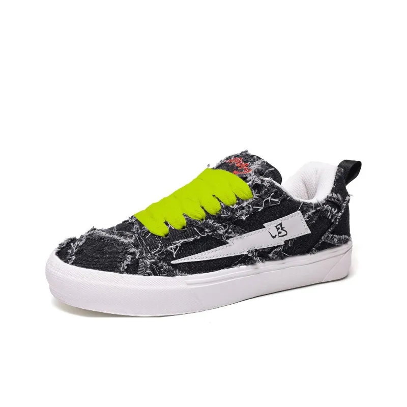 DUEPLAY Coverage, Impact Resistance, Abrasion Resistant, Balance Low Top Skateboard Shoes Unisex-11