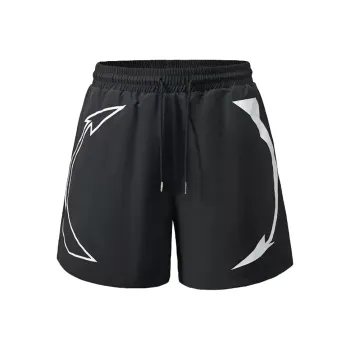 F.K.V.A Casual Shorts Unisex Black