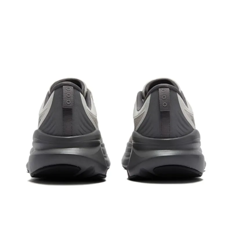 Saucony Slip Resistant, Abrasion Resistant, Breathable Low Top Running Shoes Unisex Gray-3