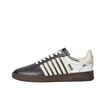 DSQUARED 2 Boxer Low Top Skateboard Shoes Men's Black