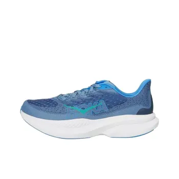 HOKA ONE ONE MACH 6 Anti Slip Wear Resistant Low Top Running Shoes Men's Blue