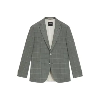 HUGO BOSS Business Suit Coat Men's Green