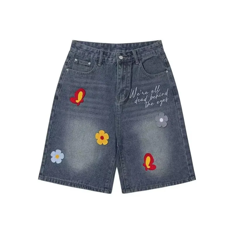 FRQ Denim Shorts Unisex Blue-0