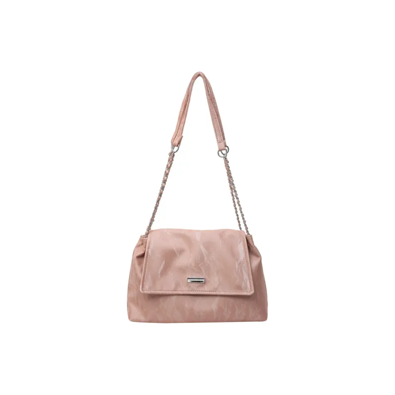 Miss Angel PU Shoulder Bag Women's White/Black/Gray/Pink-24