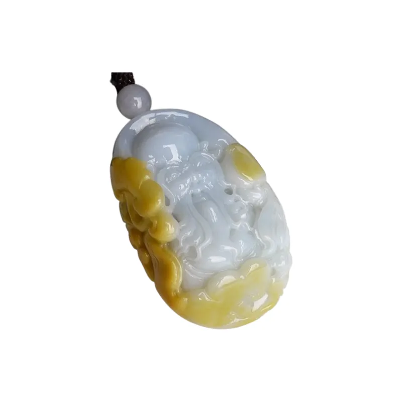 Fei Yan Glutinous Jade Handheld Toy Unisex-0