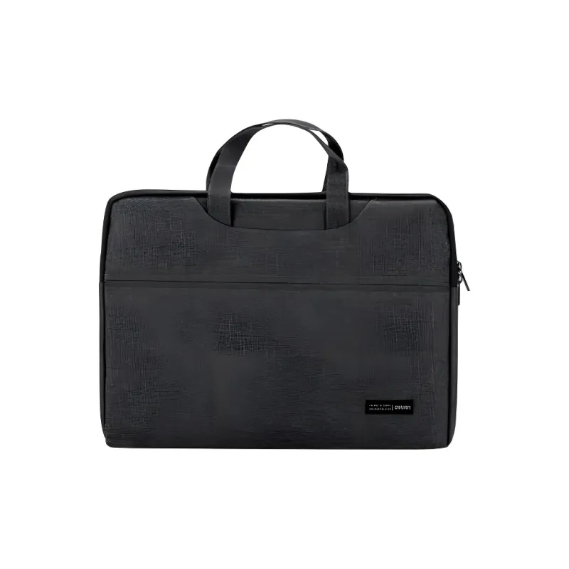 Deli Oxford Laptop Bag Unisex Black/Gray-0