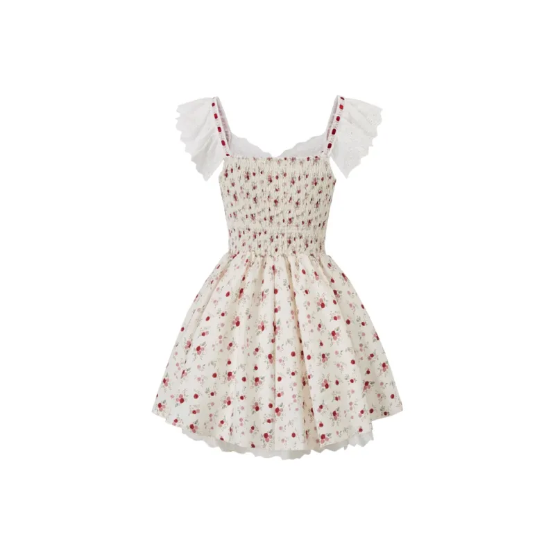 PZGE Slip Dresses Women's White Dress-1