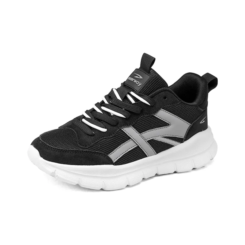 DEERWAY Anti Slip Wear Resistant Low Top Casual Shoes Men's-12
