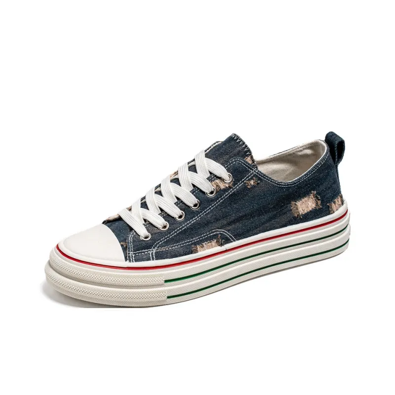 Colorful Creations Slip Resistant, Abrasion Resistant, Lightweight Low Top Canvas Shoes Men's Box-1