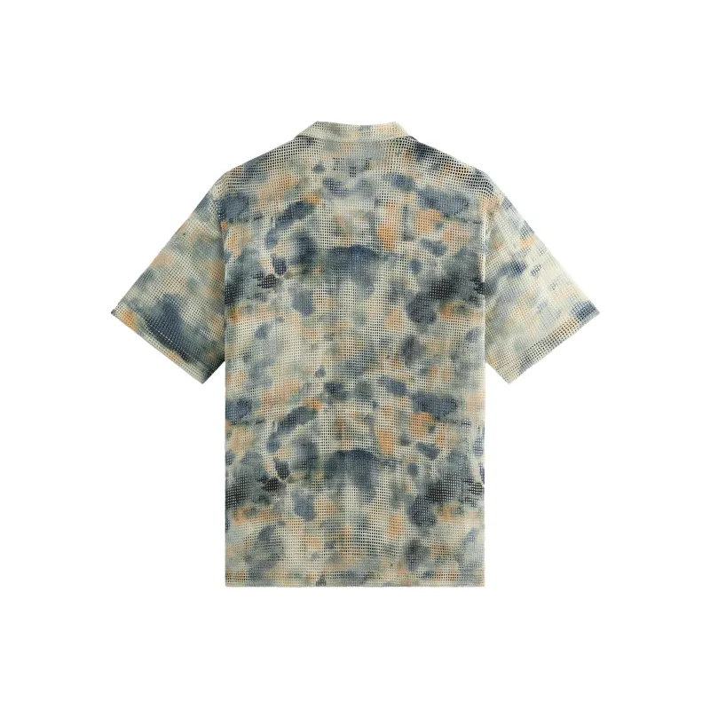KITH Cotton Mesh Thompson Camp Collar Shirt-1