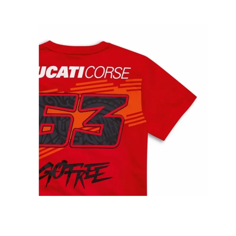 Ducati T Shirts Unisex Red-2
