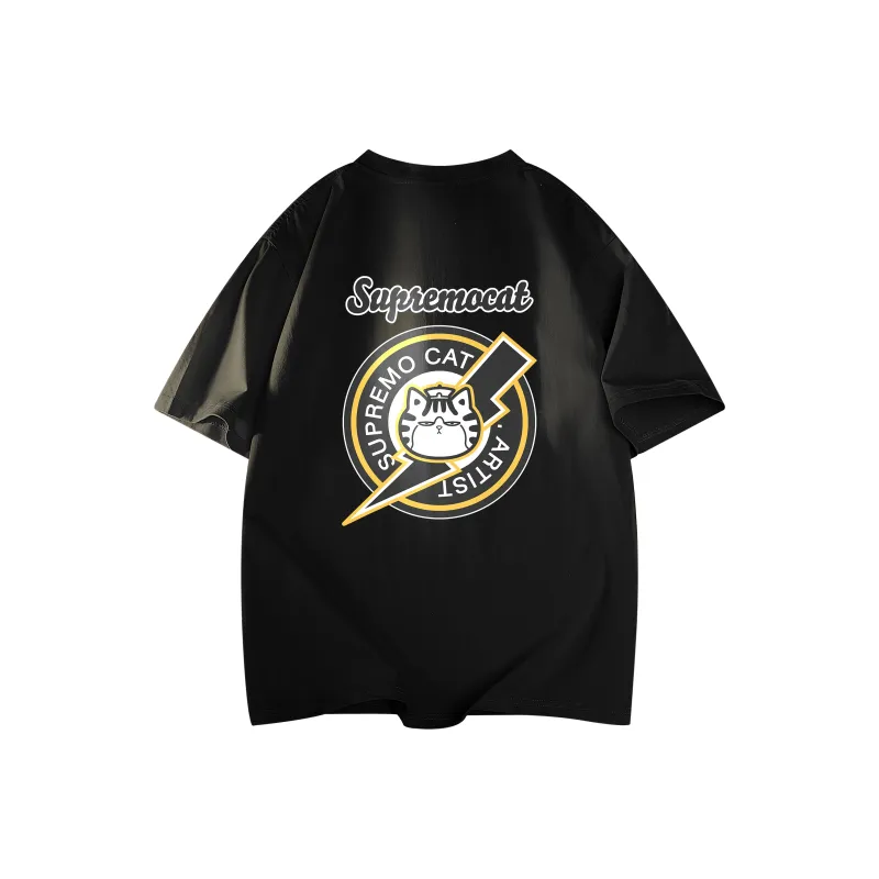 Supremo Cat T Shirts Unisex-0