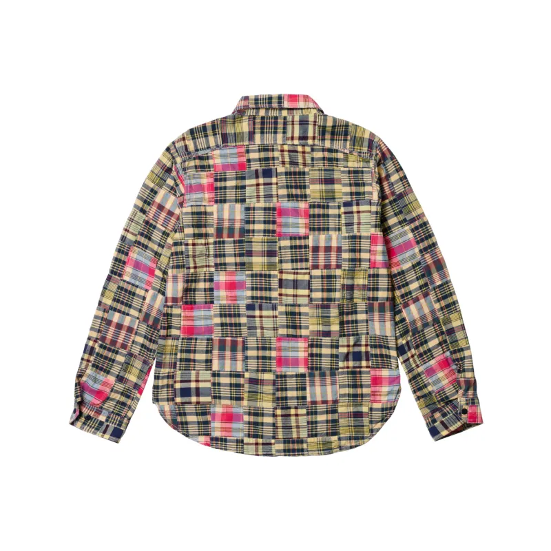 PALACE Engineered Garments Patch Work Madras Shirt-1