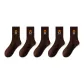 5-Pack Dark Brown