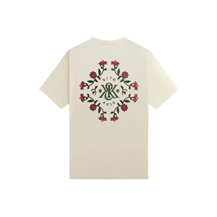 KITH SS25 Ornate Baroque Pocket T Shirt Men's Sand-1