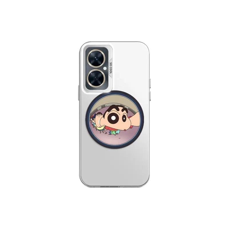 YICAIJIA Matte Material Air Conditioner Shin Chan H Phone Cases Compatibility With MVMOM 20/30 Trendy And Cool-15
