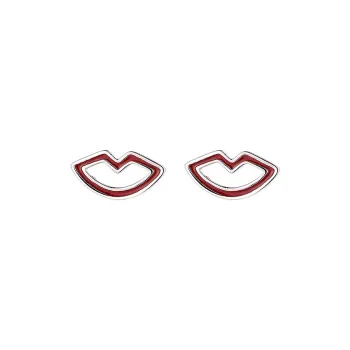CENTURY&KINDLE 999 Fine Silver Stud Earrings Women's