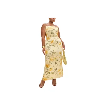 REFORMATION Frankie Silk Dress Es Slip Dress Women's