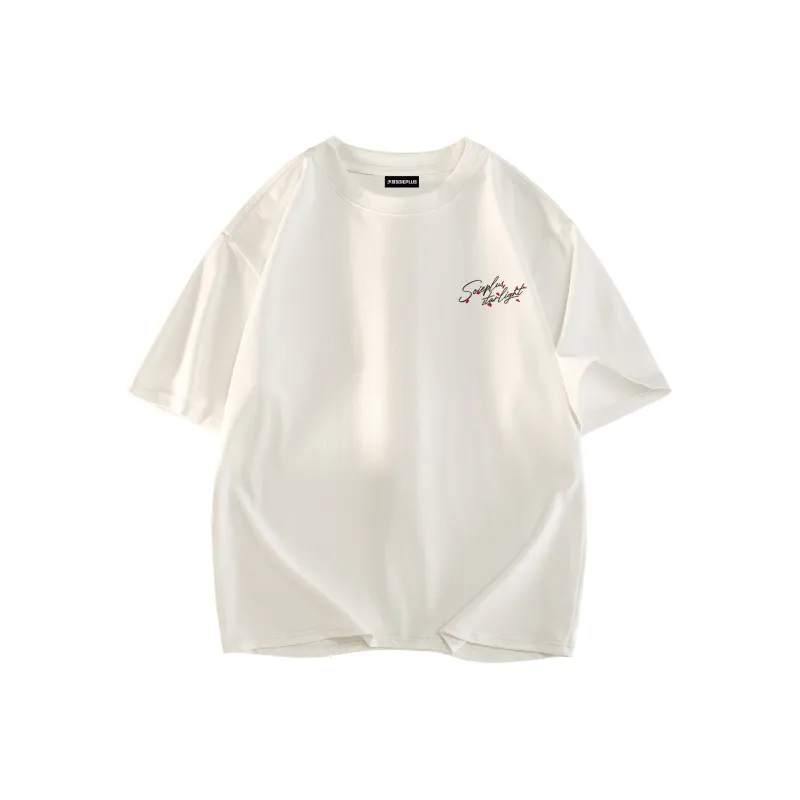 SOIE T Shirts Unisex White-1