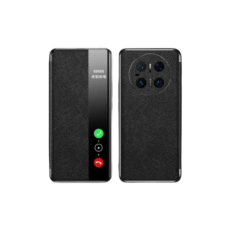 Record Star Leather Material Flap Fully Enclosed Cover Phone Cases Compatibility Huawei Mate 70 Pro Business Formal-8