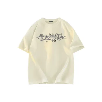 A02 T-Shirts Unisex Light Beige Apricot