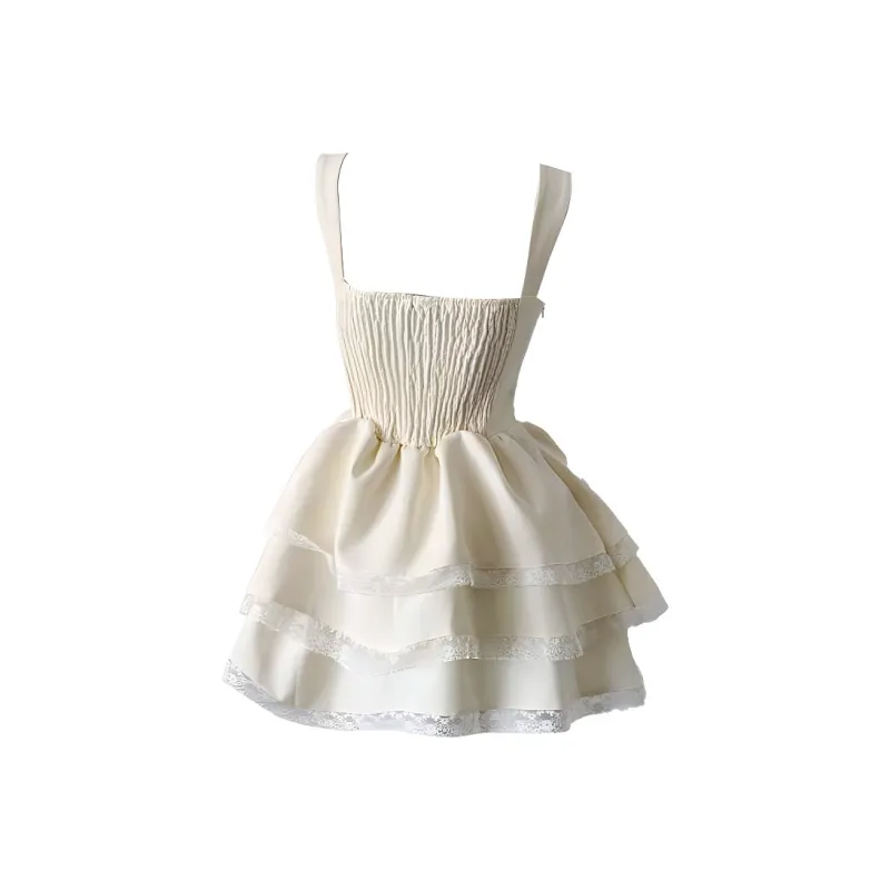 ETSE Slip Dresses Women's White-1