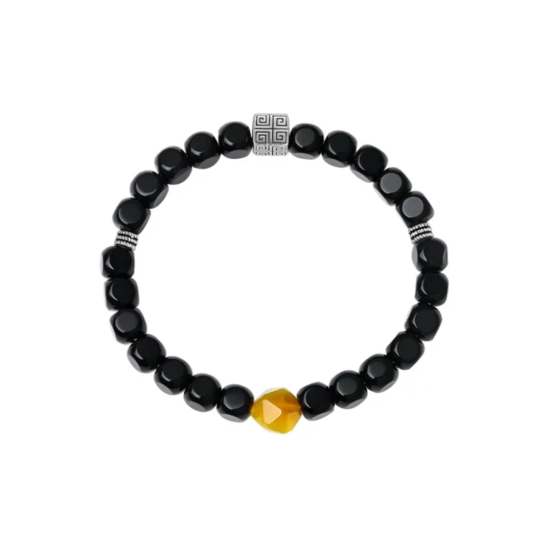 CHOW TAI SENG Natural Agate Bracelets Unisex-0