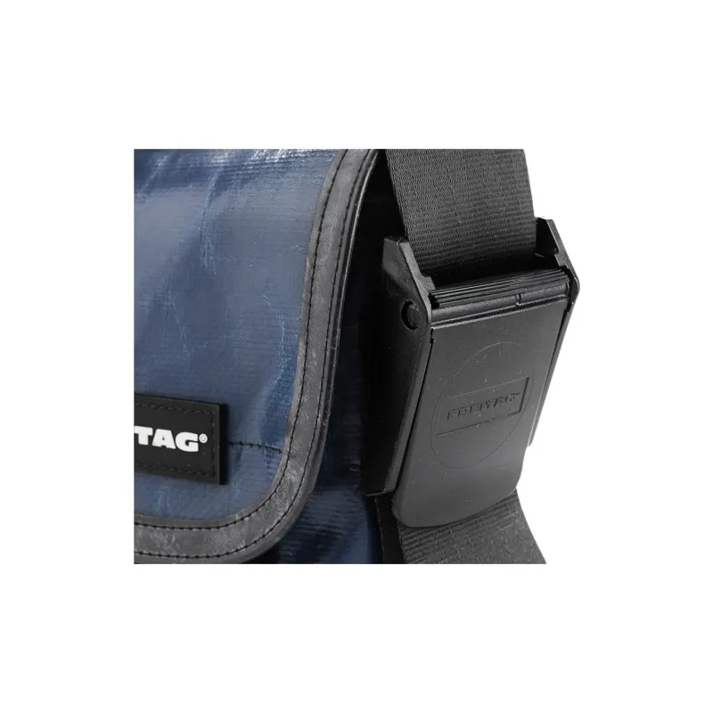 FREITAG Polyester Messenger Bag, Shoulder Bag, Crossbody Bag Unisex Blue-7
