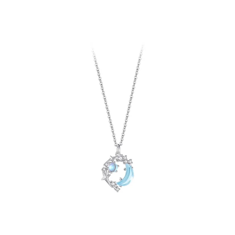 LAA S999 Fine Silver Necklaces Women's-0