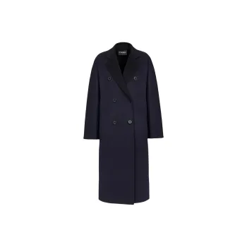 EMPORIO ARMANI Coats Women's Navy Blue