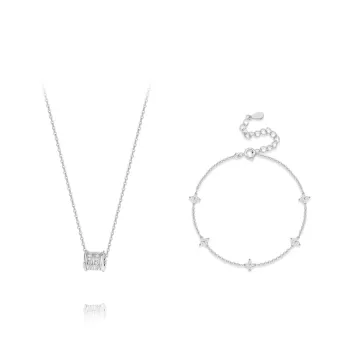 KUMET Sterling Silver Necklaces Women's