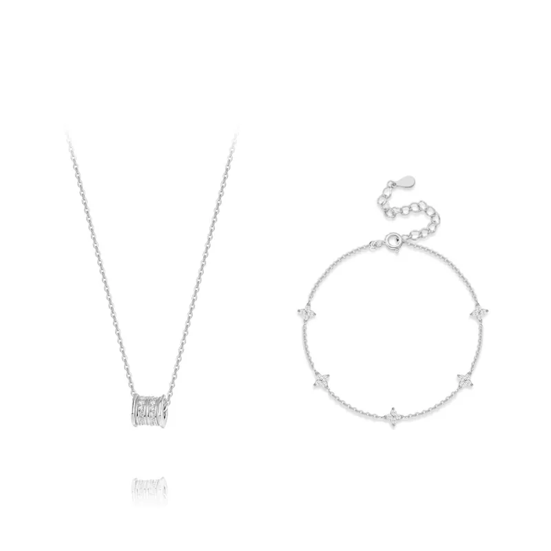 KUMET Sterling Silver Necklaces Women's-0