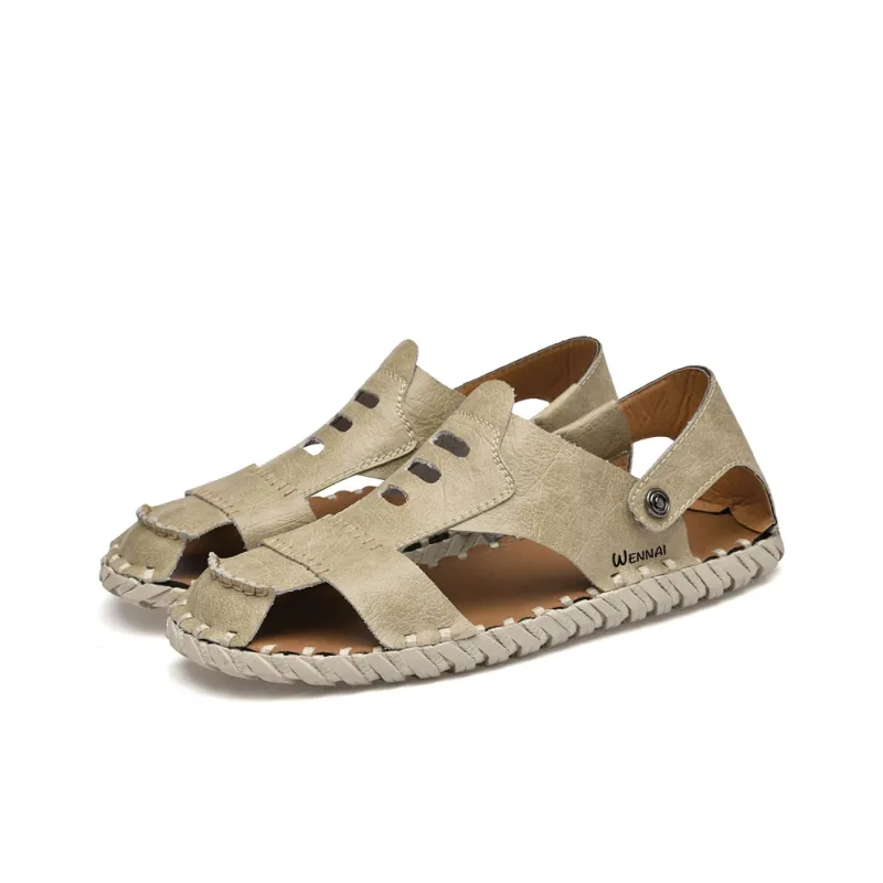 Wen Nai River Trekking Shoes Men's Beige-2