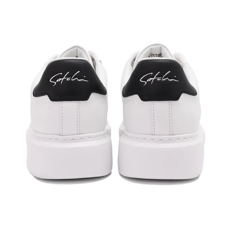 Satchi Low Top Skateboard Shoes Men's White-3