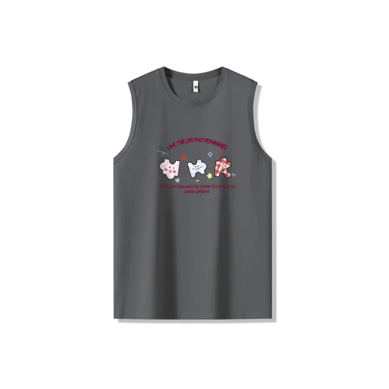 Cotton Gene Tank Tops Unisex-6