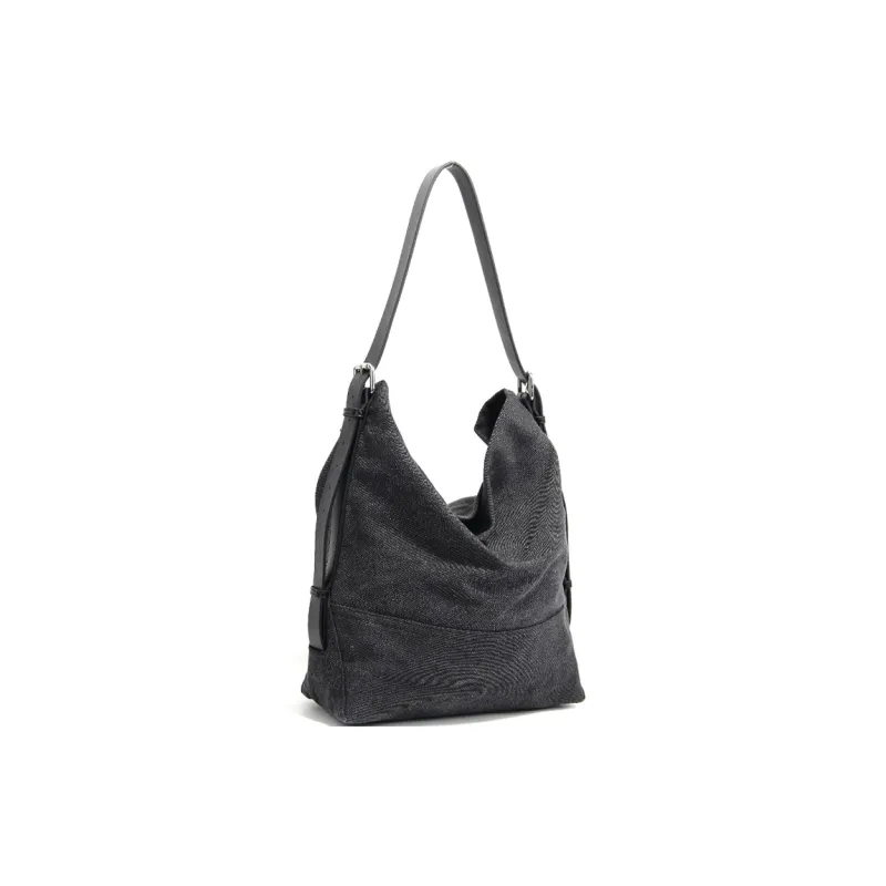 YOCAMU Canvas Shoulder Bag Regular Women's Multicolor-9