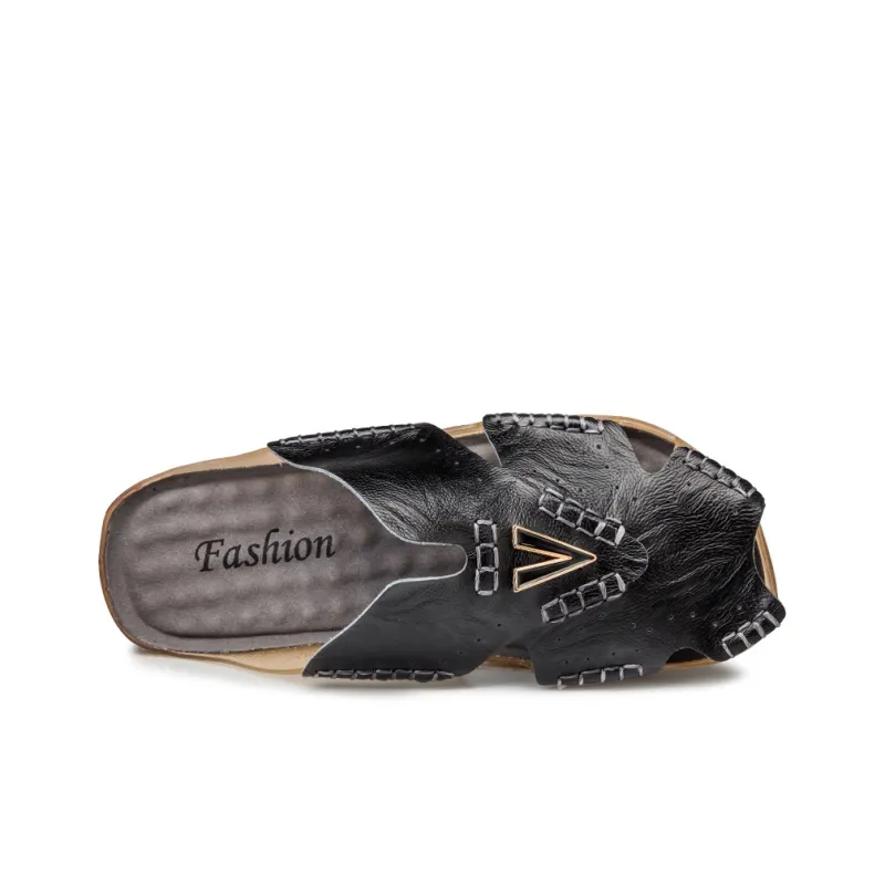 Jerden Smith Abrasion Resistant Slip Resistant Closed Toe Slippers Men's-2