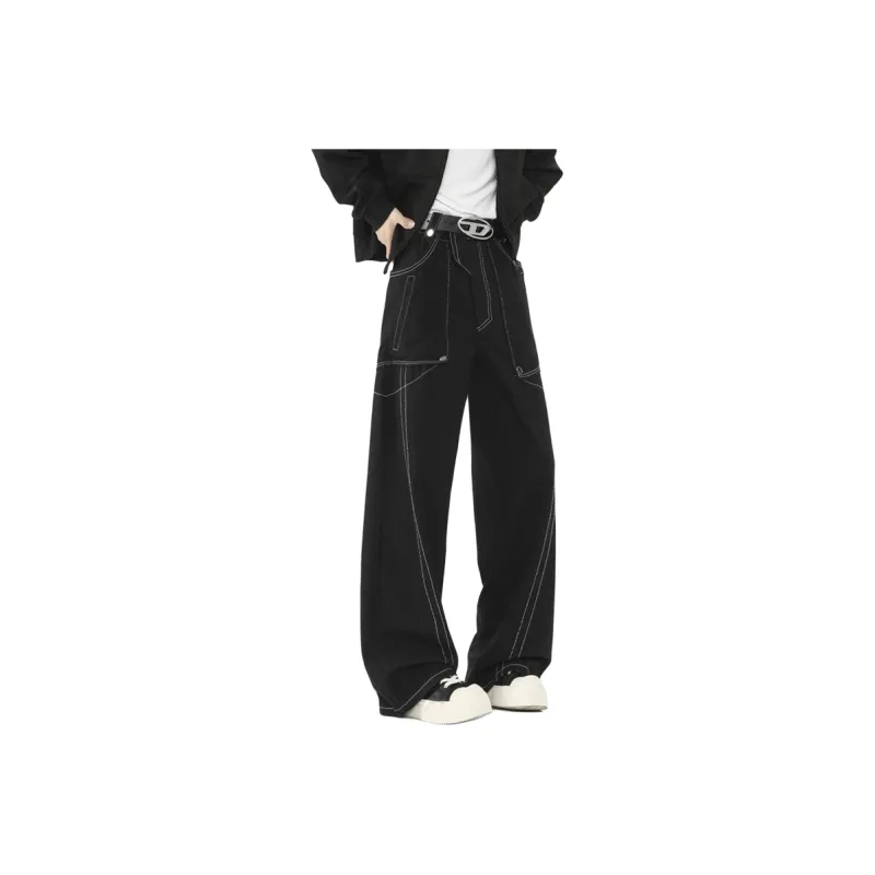 SUNSETMONENT Jeans Unisex Black-0
