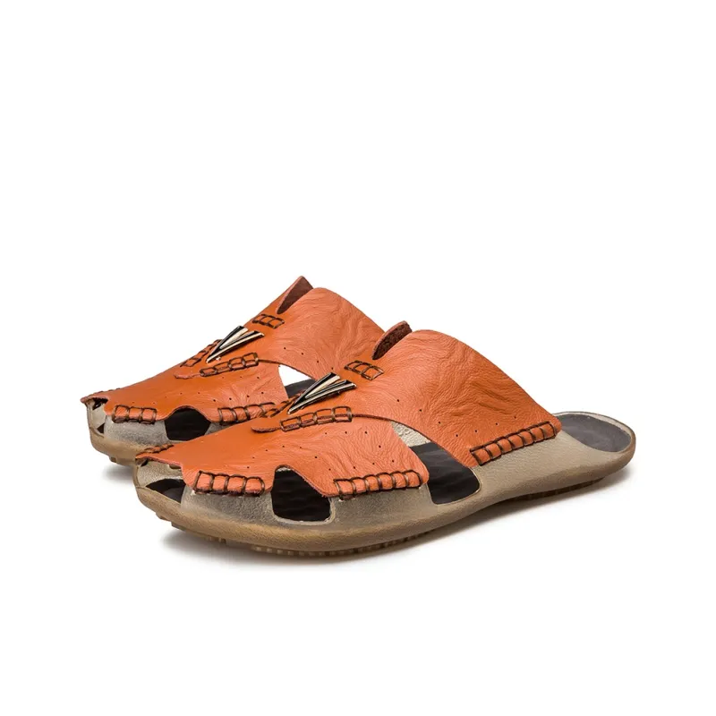 Jerden Smith Abrasion Resistant Slip Resistant Closed Toe Slippers Men's-17