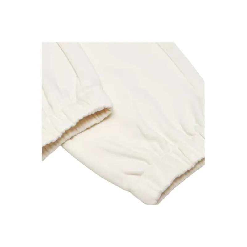 FILA Casual Sportswear Men Clothing Sets Standard White Sweatshirt+Oat Pants-2
