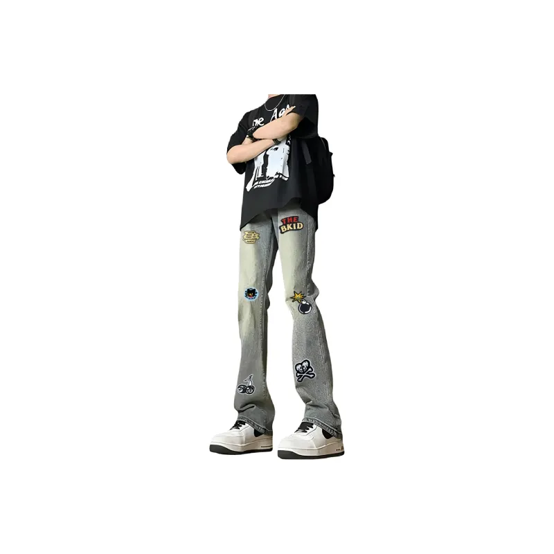 SUNSETMONENT Jeans Unisex-14