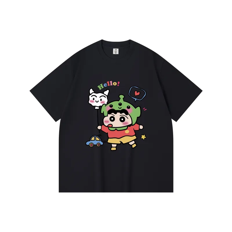 Crayon Shinchan Short Sleeved T Shirts Unisex-4